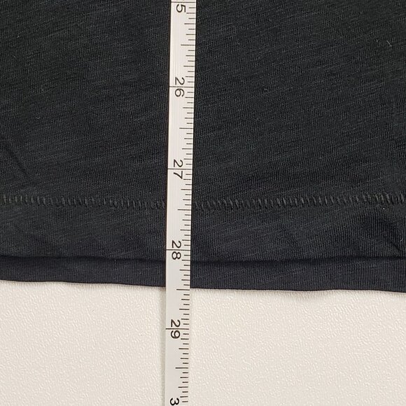 Madewell Plus Whisper Cotton Crewneck Pocket Muscle Tank True Black Women 3X NWT - Picture 4 of 16